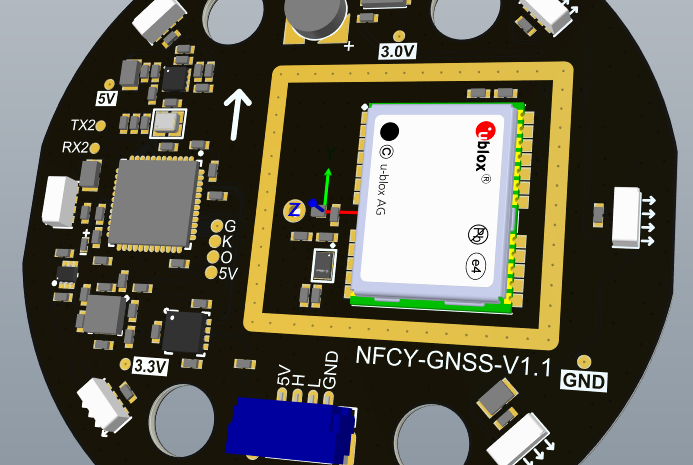 怒飞垂云 – 奚适 – GPS模块（测试中，未上市）CAN总线接口-UAVCAN
